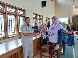 Penyaluran Insentif Kader Posyandu Triwulan I di Kalurahan Sumbergiri